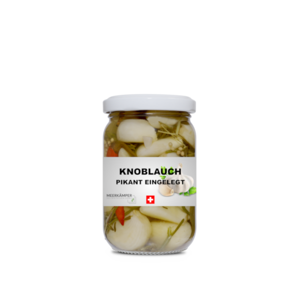 Knoblauch pikant eingelegt